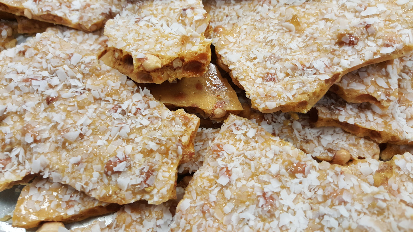 Coconut Cashew Brittle