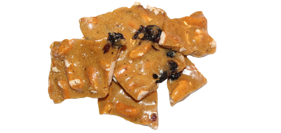 Blueberry Cashew Brittle