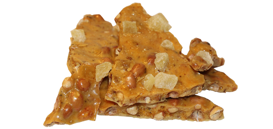 Pineapple Ghost Pepper Peanut Brittle