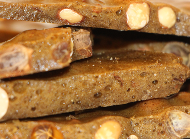 Hot Coffee Peanut Brittle